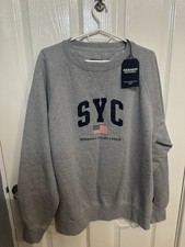 Sebago Docksides Grey Sweatshirt Size Large Brand New