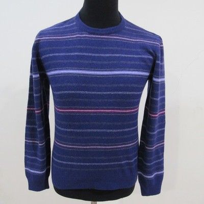 RE DEL MARE Crew Neck Jumper Wool blend Multi Chest 34/36 Size S SKU Y13284