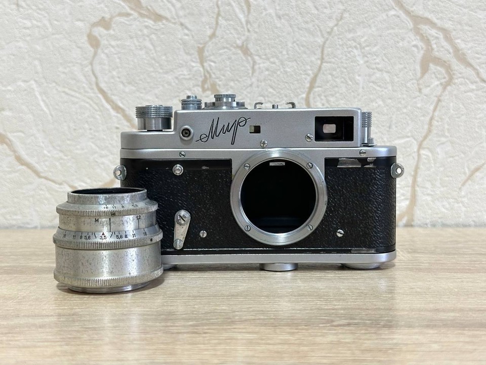 TESTÉ ! Appareil photo argentique vintage KMZ Zorki-5
