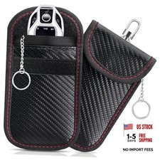 Faraday Key Fob Protector, RFID Blocking Faraday Bag for Small 3.15" x 5.12" 