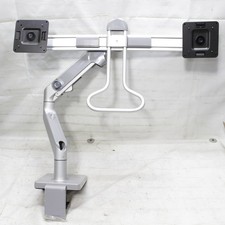 Humanscale Dual Monitor Arm  M/Connect MP-ATS Power Charging Hub   Silver