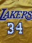 Shaquille O'Neal Signed Los Angeles Lakers #34 NBA Basketball Jersey Original