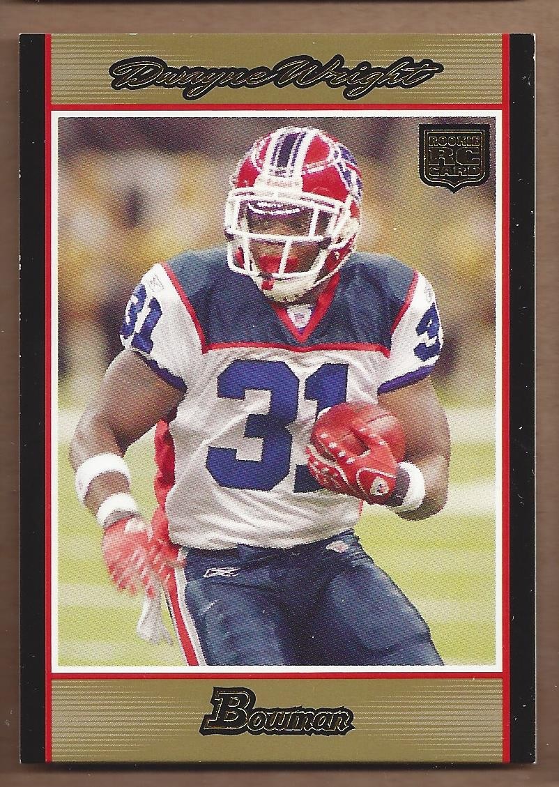 2007 Bowman Gold #134 Dwayne Wright Rookie Card RC