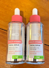 NEW x2 Global Beauty Care Multi-Vitamin Serum 1.7oz Vitamins B, C, E Niacinamide