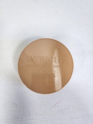 Vintage Mary Kay Intrigue Perfumed Dusting Powder 3 oz Full with Original...