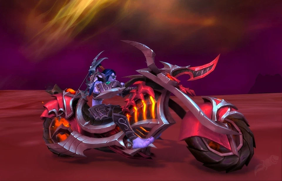 WORLD OF WARCRAFT Mount - Hateforged Blazecycle WoW | GLOBAL - Image 2 of 3