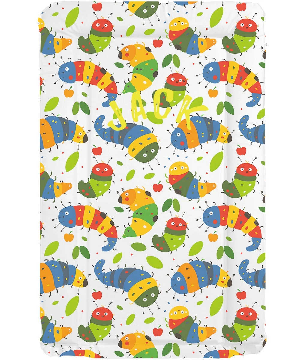 Caterpillar Parade Personalised Baby Changing Mat Padded, Wipe Clean Nursery
Opens in a new window o