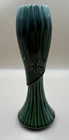 Vintage McCoy Corinthian Atomic Pottery Vase Green #2005 Made in USA