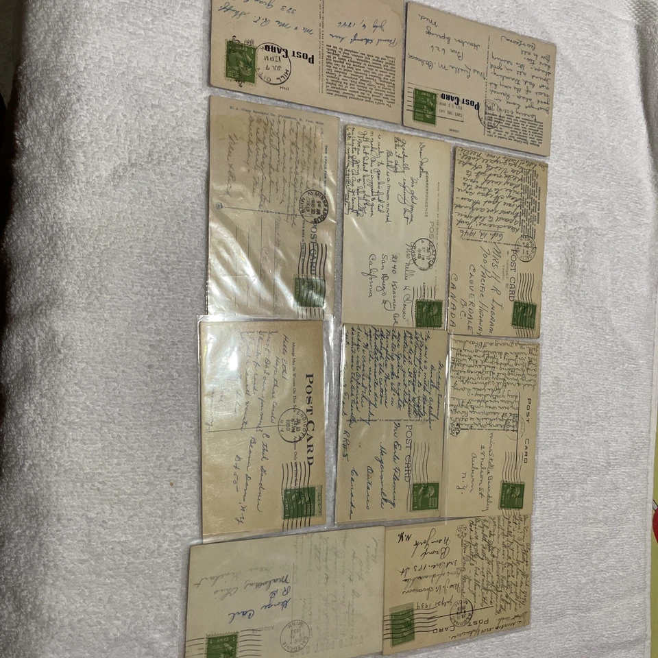 One Cent Green Stamp Presidential Issue 1938 George Washington - Image 2 of 4