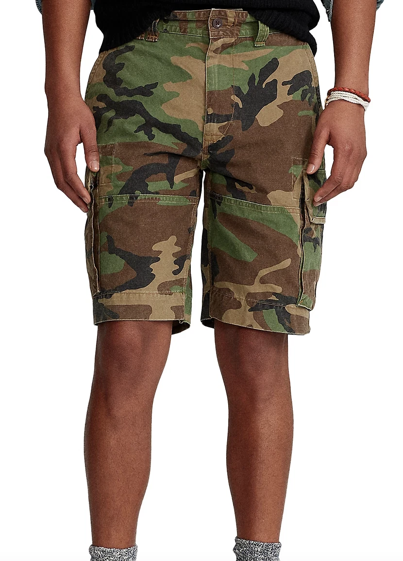 NEW Polo Ralph Lauren Surplus Camo Relaxed Fit 10