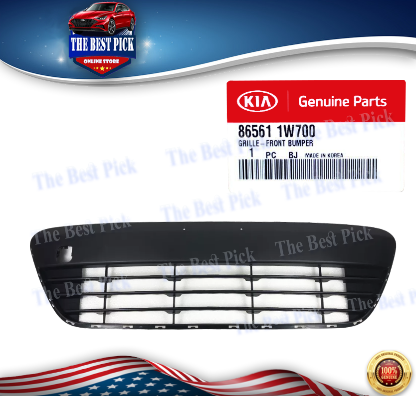 ✓GENUINE✓ Front Bumper Lower Grille for 2016-2017 Kia Rio