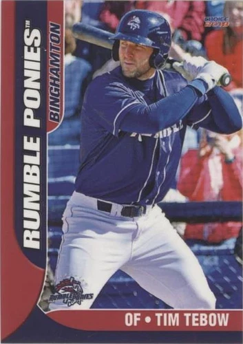 2018 Choice Binghamton Rumble Ponies Tim Tebow #01