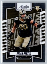 2023 PANINI ABSOLUTE BLUE BRYAN BRESEE RC NEW ORLEANS SAINTS #160