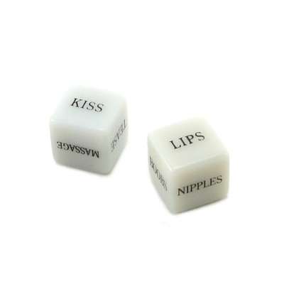 Glow in the Dark Erotic Dice - Fun Romantic Couples Foreplay