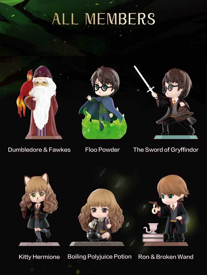 POPMART　Harry potter　シークレット POP MART Harry Potter and the Chamber of Secrets Mystery