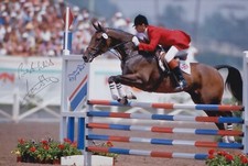 IAN STARK HAND SIGNED 12X8 PHOTO OLYMPICS AUTOGRAPH LOS ANGELES 1984 TEAM GB 2