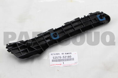 5257552180 Genuine Toyota RETAINER, REAR BUMPER SIDE, RH 52575