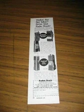 1980 Print Ad Radio Shack Realistic Walkie Talkies Tandy Fort Worth,TX