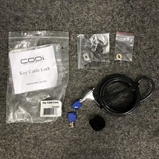 New CODi A02001 Laptop Computer Key Cable Lock