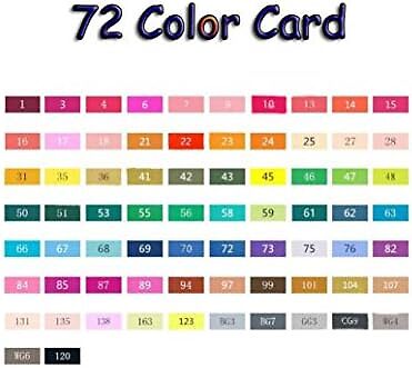 Dual Tip Brush Pens, Funnasting 72-Colors Brush Fineliner Pens Colouring Pens B - Picture 3 of 7