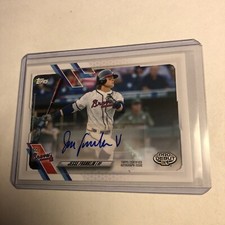 2021 Topps Pro Debut Jesse Franklin Auto Braves
