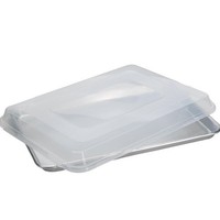 Nordic Ware Natural Aluminum Commercial Baker`s Half Sheet With Lid , New, Free on sale Nordic Ware Natural Aluminum Commercial Baker`s Half Sheet With Lid , New, Free on sale