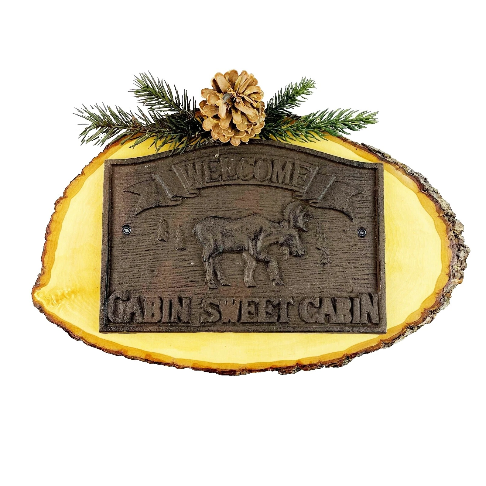 Lodge Iron Home Décor Plaques & Signs