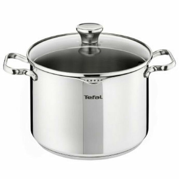 Tefal Duetto Stainless Steel Pasta Pot Induction Cookware 22cm Deep 5