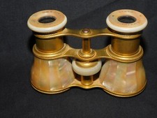 EARLY 1900'S Lemaire Paris Mother of Pearl Opera Glasses - BEAUTIFUL CONDITION