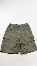 Columbia Shorts Men Small Green Cargo Pocket Ridge Utility Regular Fit Waistband