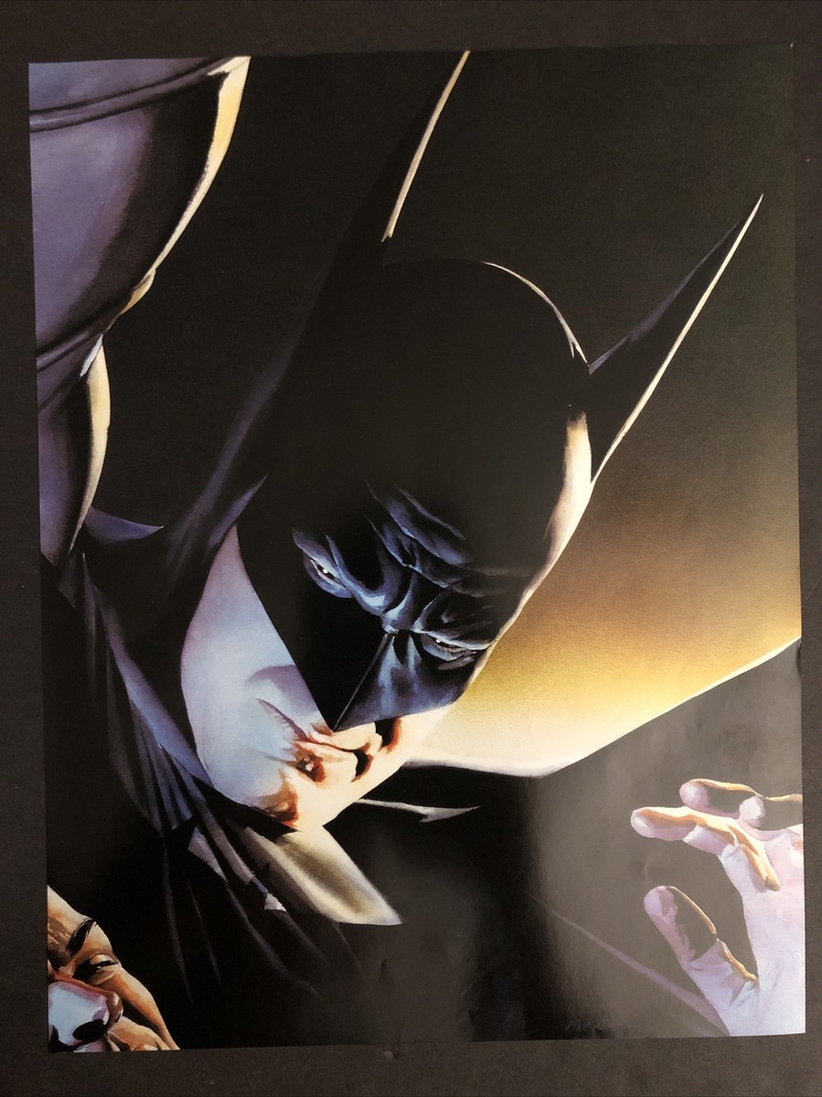 Bruce Wayne - Batman - DC Comics Poster Print 9x12 Alex Ross