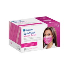 Medicom 2058 Master Series ASTM Level 3 - Color: Azalea 50 in box Made in USA