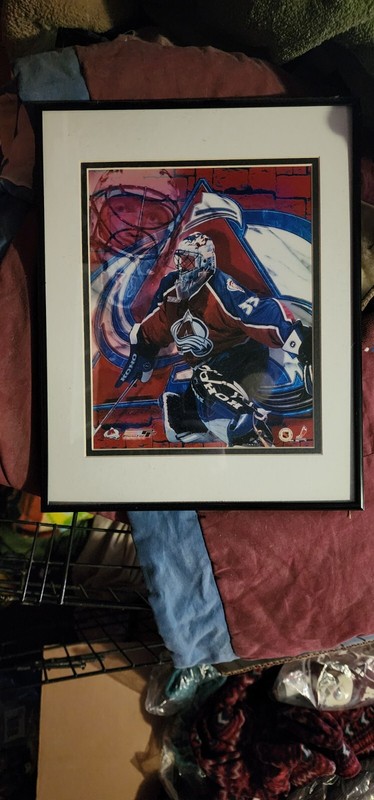 Patrick Roy Framed Photo Colorado Avalanche