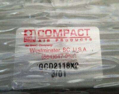 ***NEW*** COMPACT AIR PRODUCT GCD2118x2 CYLINDER