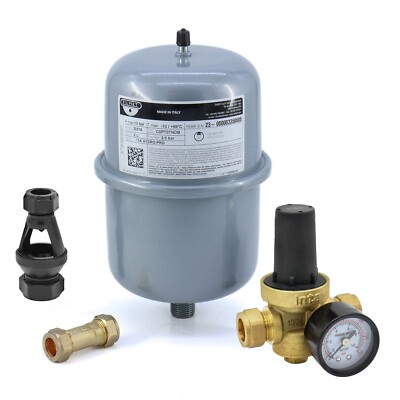 Heatrae Sadia Expansion Vessel, Check Pressure Reducing Valve Kit A B C  Alte UK - Main Image