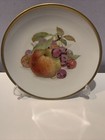 SCHUMANN BAVARIA ARZBERG GERMANY GOLDEN CROWN E&R 1886 ORCHARD APPLE & CHERRIES — photo 4