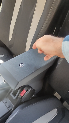 Kawasaki KRX 1000 Armrest Box Cubby - Key Lock, Magnet Lock & dust