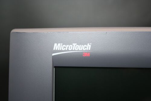 One (1) 3M MicroTouch 11-81375-227 POS 15" VGA 1024x768 Touch Screen Monitor - Picture 2 of 14
