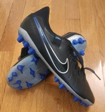 Nike Tiempo Legend 10 Academy AG Black Shadow Pack Men's 6.5 Turf Cleats
