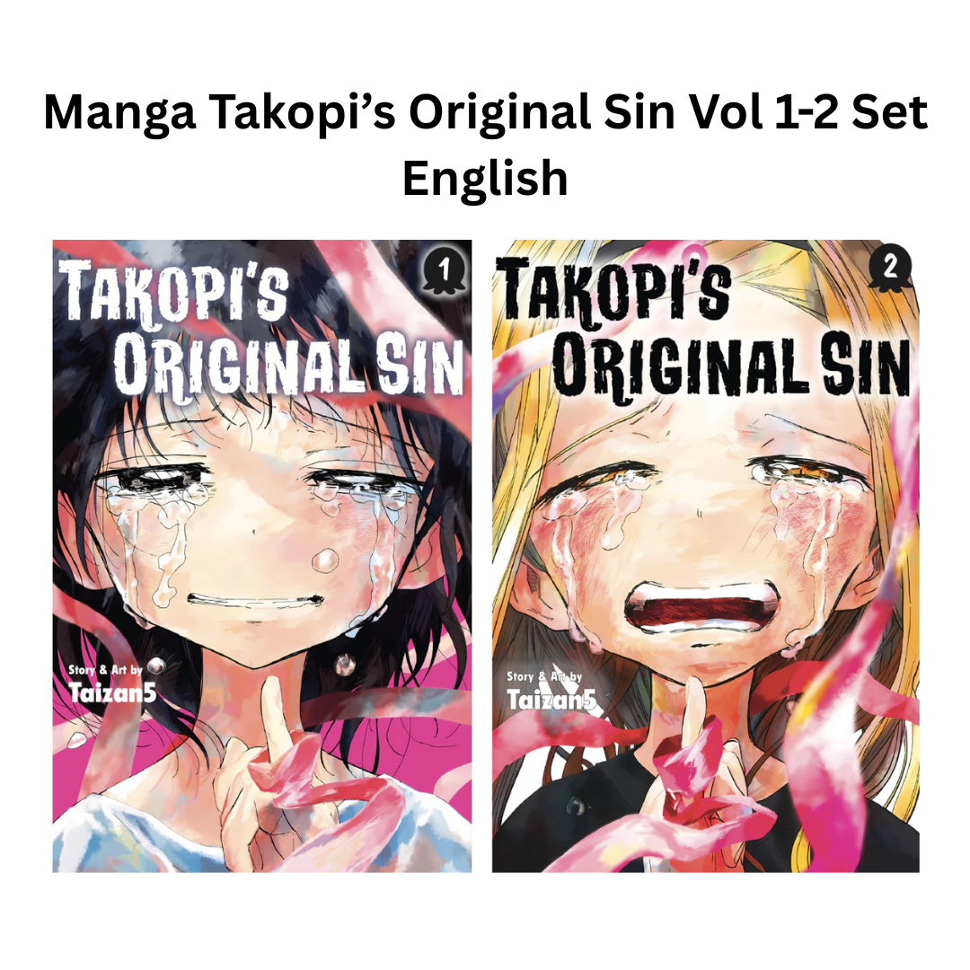 Manga Takopi's Original Sin Vol. 1-2 Set English Version