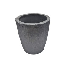 No 2 -3 KG Clay Graphite Foundry Crucible Melting Furnace Refining Gold Silver