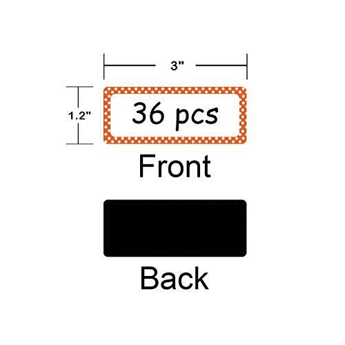 36 pcs Magnetic Name Tags Plates, Office & School Supplies, Magnetic Dry Erase - Picture 4 of 7