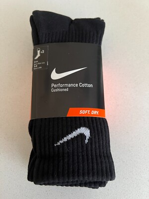 nike black socks 3 pack