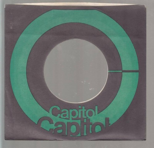 Company Sleeve 45 CAPITOL Black w/ Green Circle on