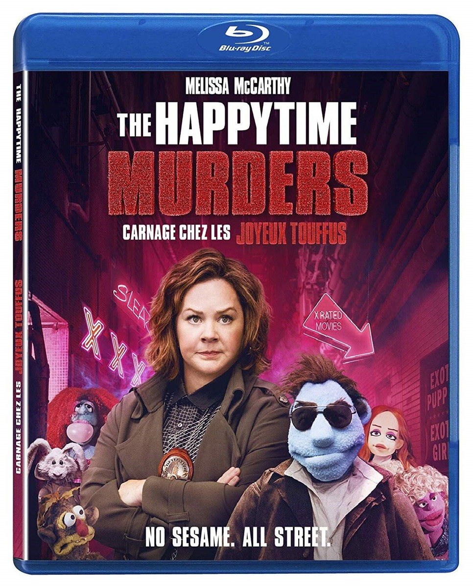 The Happytime Murders (Blu-Ray + DVD) Melissa McCarthy NEW