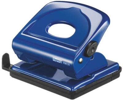 Rapid Locher Bürolocher FMC25, Stanzleistung: 30 Blatt, blau