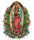 DGK -  Guadalupe Sticker - Skateboard Sticker - 3 by 4" wide