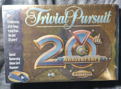 Brand New Factory Sealed Hasbro Games Trivial Pursuit 20th Anniversary Edition