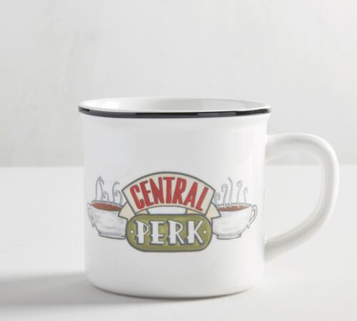 Pottery Barn Friends Central Perk Logo Coffee Mug TV Show 25th Anniversary NEW - Picture 1 of 6
