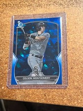 2023 Bowman Draft Chrome Sapphire Baseball Prospects # BDC-191 Colson Montgomery